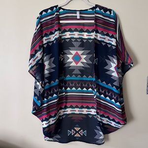 Target Sheer Kimono Cardigan, Size Small/Medium